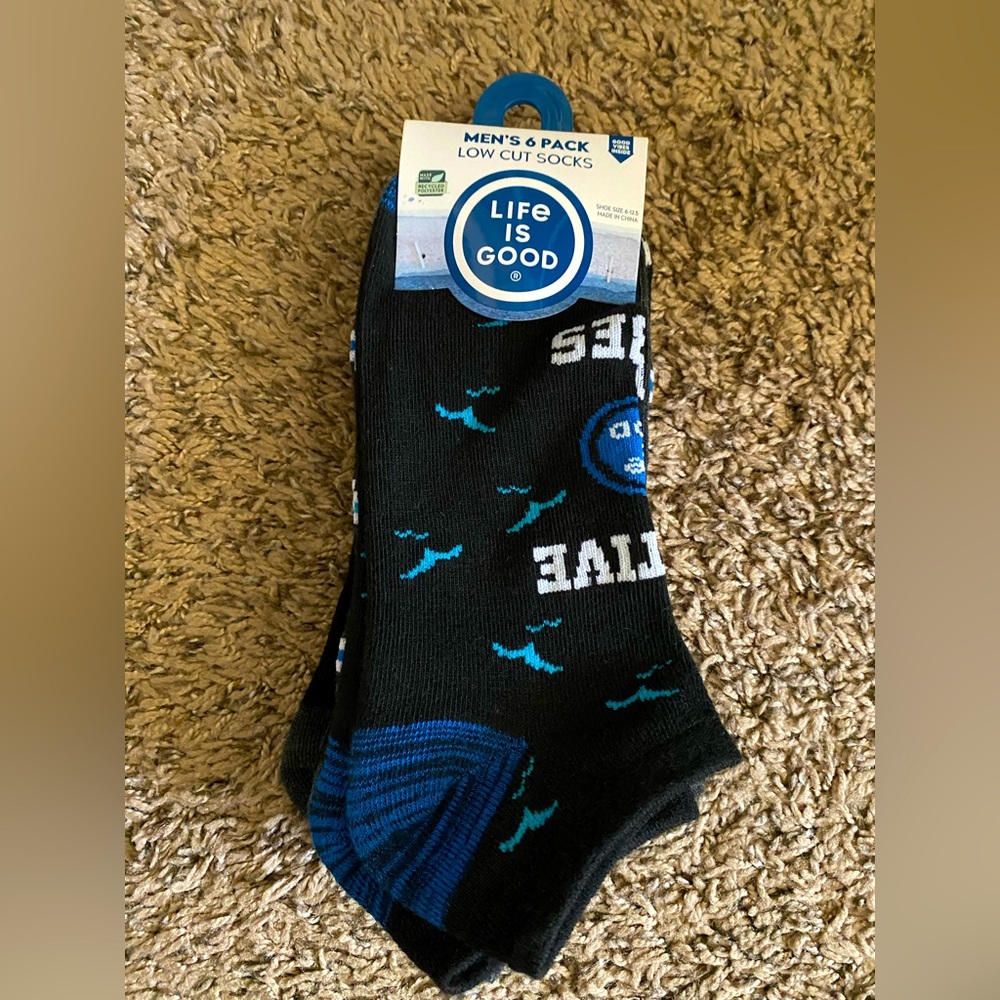 Mens Life Is Good Socks